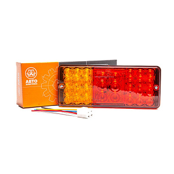 Фонарь задний, LED, для МТЗ, ВТЗ, ХТЗ, пластиковый корпус, 12/24 В АЕ