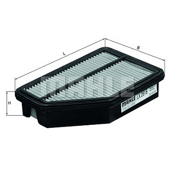 MAHLE Элемент фильтрующий воздушного фильтра LX 2618 Z0322 (C 20 003)