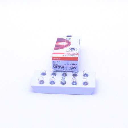 2825 ЛАМПА W5W 12V 5W W2,1X9,5d OSRAM (10шт)