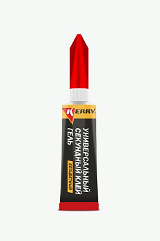 KR-153-2 Клей универсальный секундный гель SUPER GLUE GEL (на листе) 3г