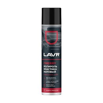 LAVR Полироль пластика матовый Cherry, 400 мл Ln2436