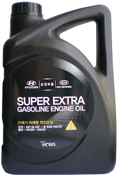 HYUNDAI/KIA SUPER EXTRA 5W30 SL/GF-3 4л.