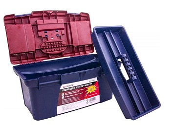 Ящик для инструмента 19", пластиковый, 490х275х240 мм TB19