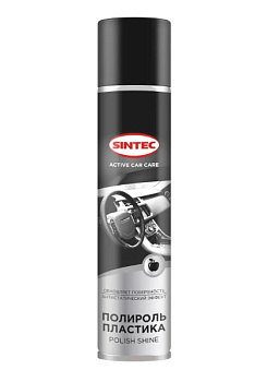 Sintec Полироль пластика салона Polish Shine яблоко 400мл (арт. 100513)