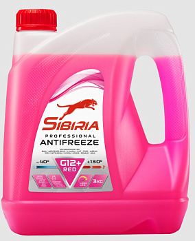 Sibiria Антифриз G12+ red -40 3кг ^