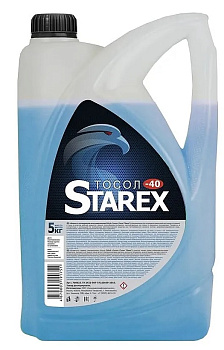 Starex Тосол синий -40 5кг АКЦИЯ-10%