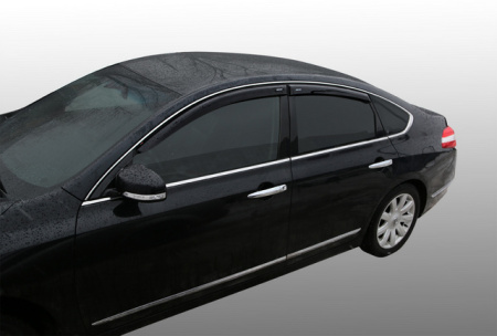 Дефлекторы на боковые стекла CORSAR Nissan Tiana (J32) 2008-2013  (седан) (к-т 4шт) ДЕФ00427