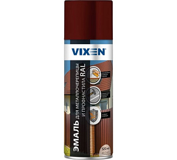 VX43005 Эмаль для металлочерепицы и профнастила винно-красный аэрозоль 520 мл