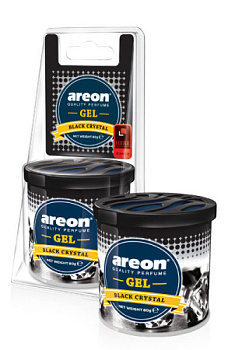 Ароматизатор на панель Areon GEL CAN Blister Black Crystal 704-GCB-05