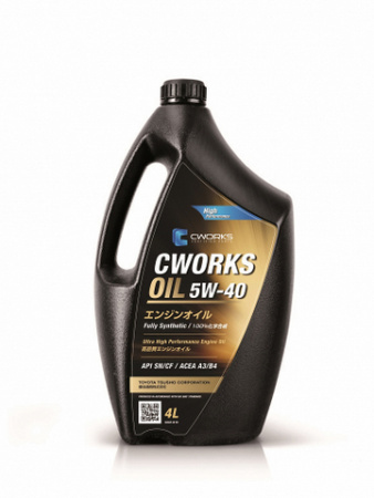 CWORKS OIL 5W-40 SN/CF A3/B4, Масло моторное синт  ( 4 л)