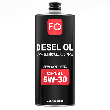 FQ  DIESEL  SEMI-SYNTHETIC  CI-4/SL   5W-30  1л масло моторное