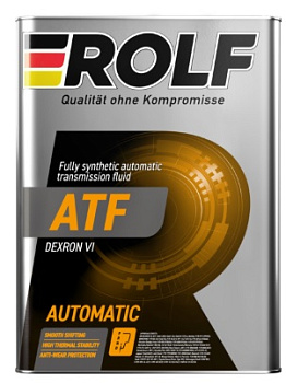 Rolf ATF Dexron VI 4л (металл) синт