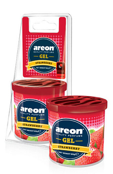 Ароматизатор на панель Areon GEL CAN Blister Strawberry 704-GCB-10
