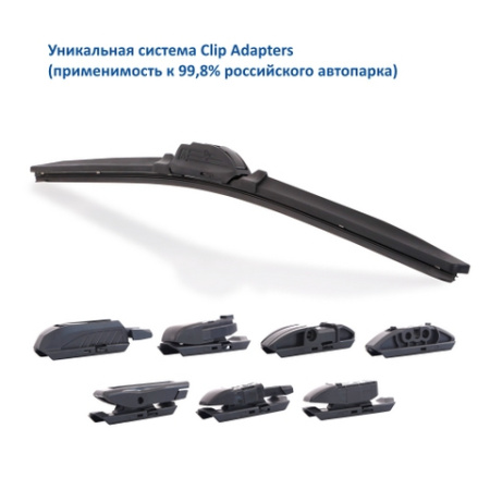 Щетка стеклоочистителя БЕСКАРКАСНАЯ GOODYEAR PREMIUM 17
