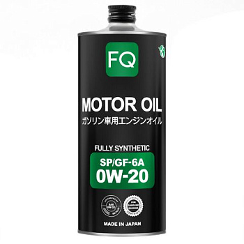 FQ  FULLY SYNTHETIC  SP/GF-6A  0W-20   1л масло моторное