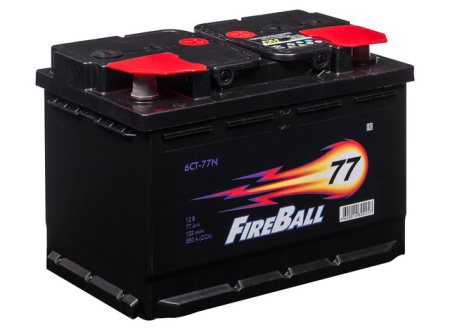 Аккумулятор  FireBall 77 а/ч L