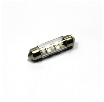 Светодиод 12V АС-4 BLUE FE-T11 * 36 S8.5 4SMD (10 шт)    МАЯК