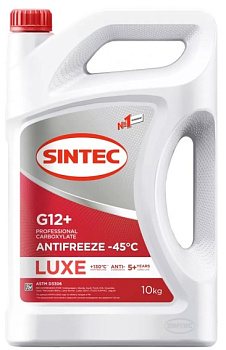 Sintec Антифриз Luxe G12+ red -45 10кг ^^