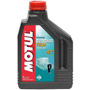 MOTUL Outboard TECH 4T 10W30 1л масло моторное (для лодок и катеров)
