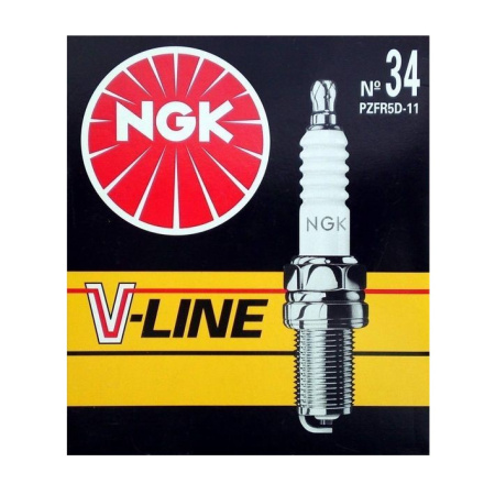 Свечи NGK  № 34  РZFR5D-11 (упаковка 4 шт)