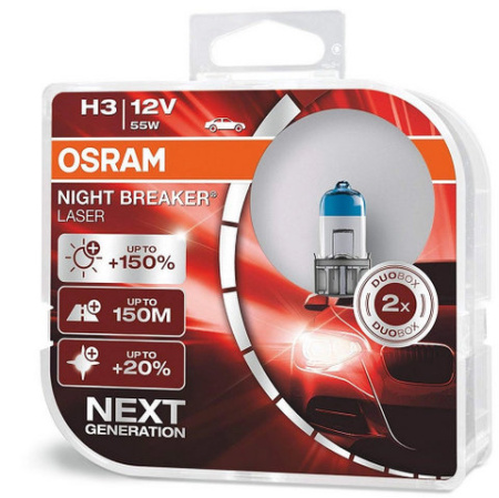 64151NL ЛАМПА H3 12V 55W PK22s  (1 шт)   OSRAM