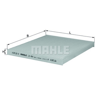 MAHLE Элемент фильтрующий салонного фильтра LA 464 Z0322 (CU 24004)