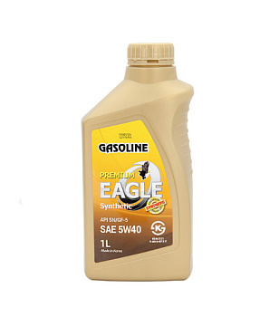 Масло бензиновое EAGLE PREMIUM Gasoline 100% SYN. 5W40 API SN  1L
