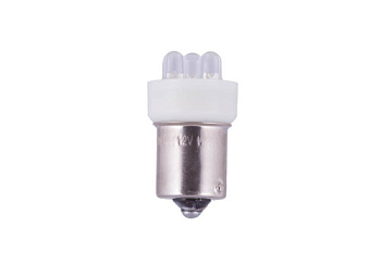 Светодиод 12V21-9 WHITE  S25 б/отраж. (1 шт)    МАЯК