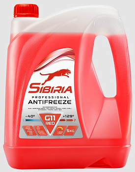 Sibiria Антифриз G11 red -40 5кг ^