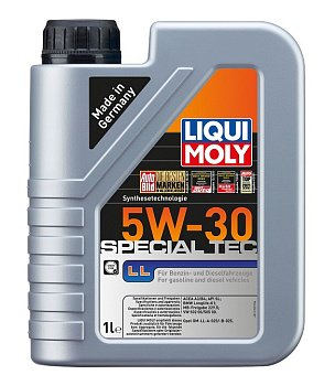 LIQUI MOLY Special Tec LL  5W30  SL/CF, A3/B4   1 л (масло синтетическое) 2447/8054