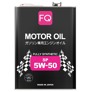 FQ  FULLY SYNTHETIC  SP  5W50  4л масло моторное