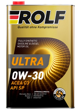 Rolf Ultra 0W30 C3 SP 1л (металл) синт